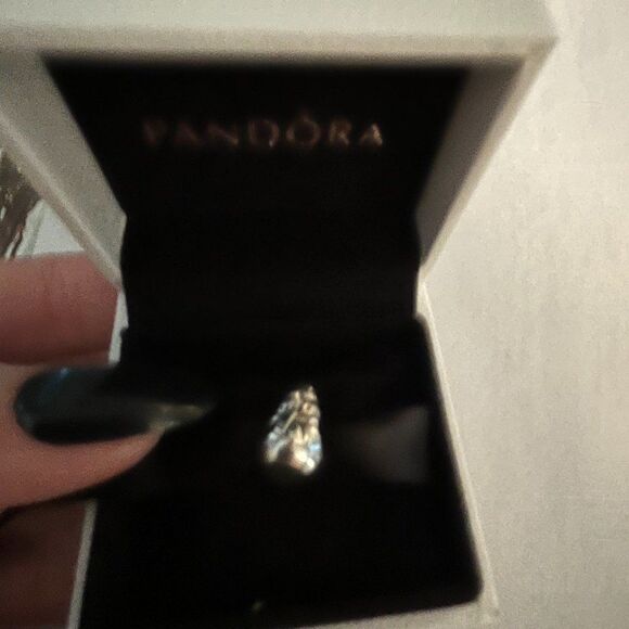 Discontinued Pandora Sterling Silver Winter Snowman Christmas Bead - 790374 box - Picture 3 of 4